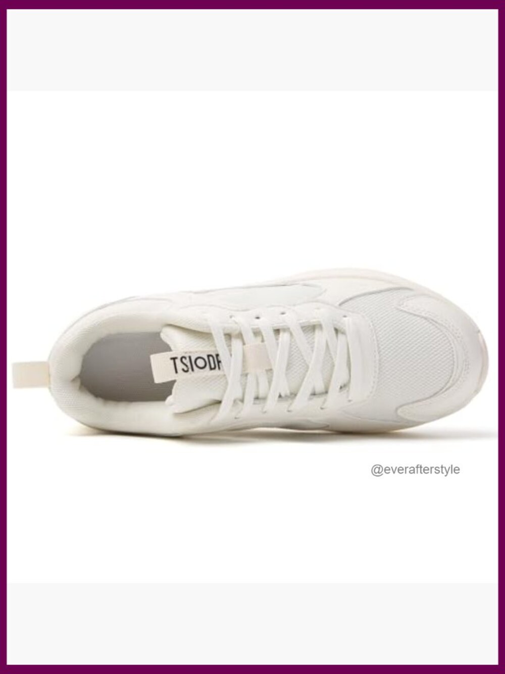 Women's Breathable Mesh Walking Sneakers, Lace-Up, Non-Slip Rubber Sole - Picture 6 of 7